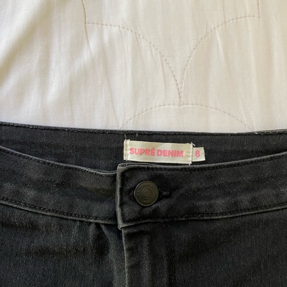 Supré Skinny Jean Black Ripped - Picture 4 of 4